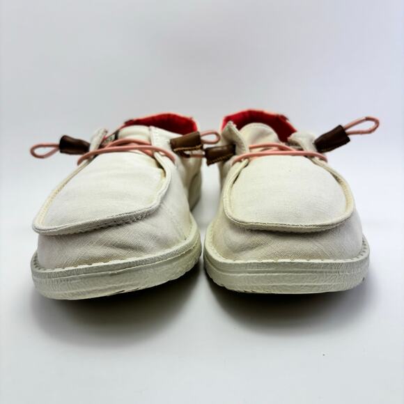 HEY DUDE “Wendy Chambrah Boho” Slip On Shoes Womens Size 6 - Picture 2 of 12